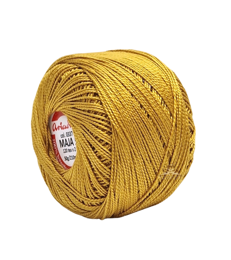 COTTON, CROCHET THREADS MAJA 5 Colour 0337 Margaret Mayar