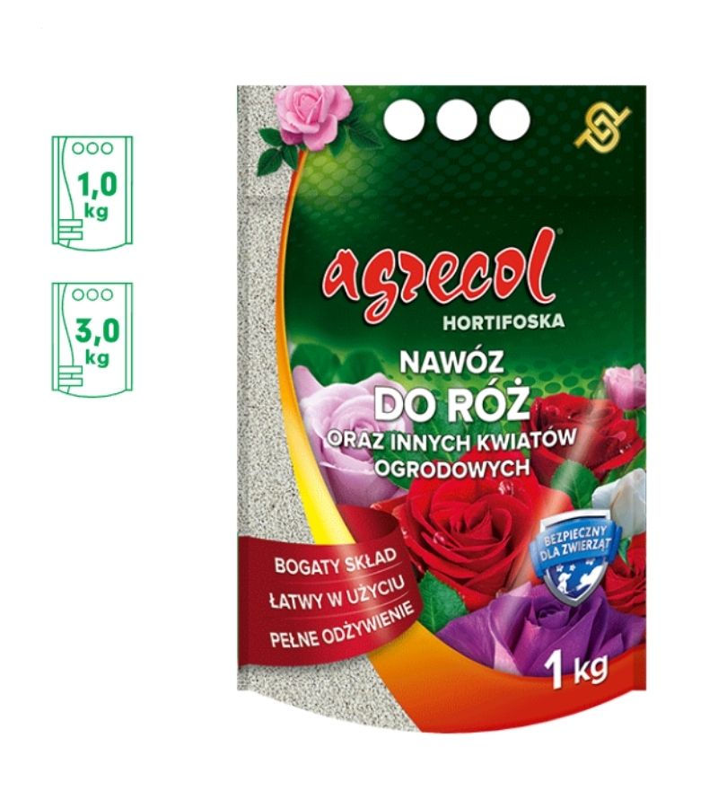 Granular fertilizer for roses1 kg / Hortifoska / Margaret Mayar