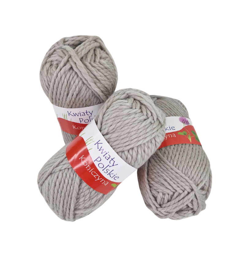 YARN FOR HAND KNITTING, 100 WOOL, KONICZYNA 100g Margaret Mayar