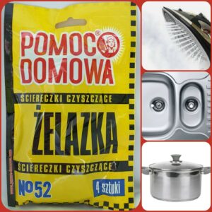 BBQ, steel and iron cleaner. Removes stubborn dirt. 4 pcs in a pack VIGONEZ